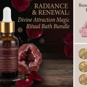 Divine Attraction Magick "ritual oil" BUNDLE