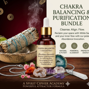 Chakra Balancing "ritual oil" BUNDLE